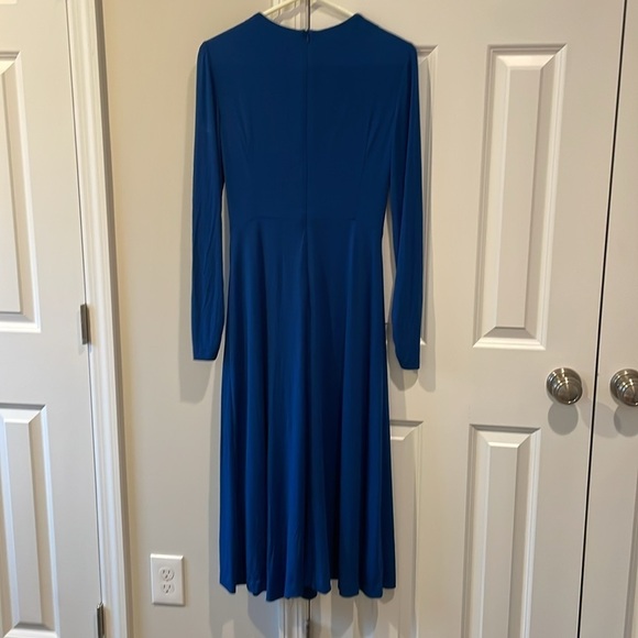 Escada Midi Blue Dress - Picture 7 of 12